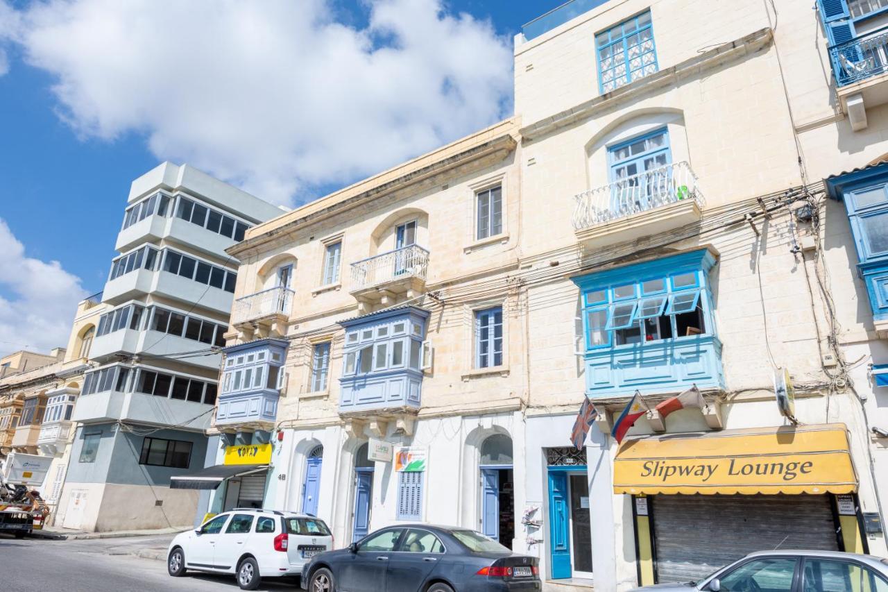Seafront Apartment Between Valletta And Sliema มซิดา ภายนอก รูปภาพ